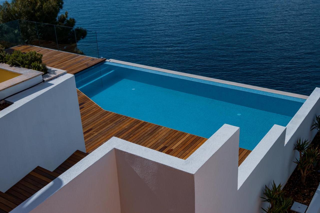 Luxury Apartments Villa Ruzmarina With New Heated Infinity Pool And Lounge Area Marusici  Extérieur photo