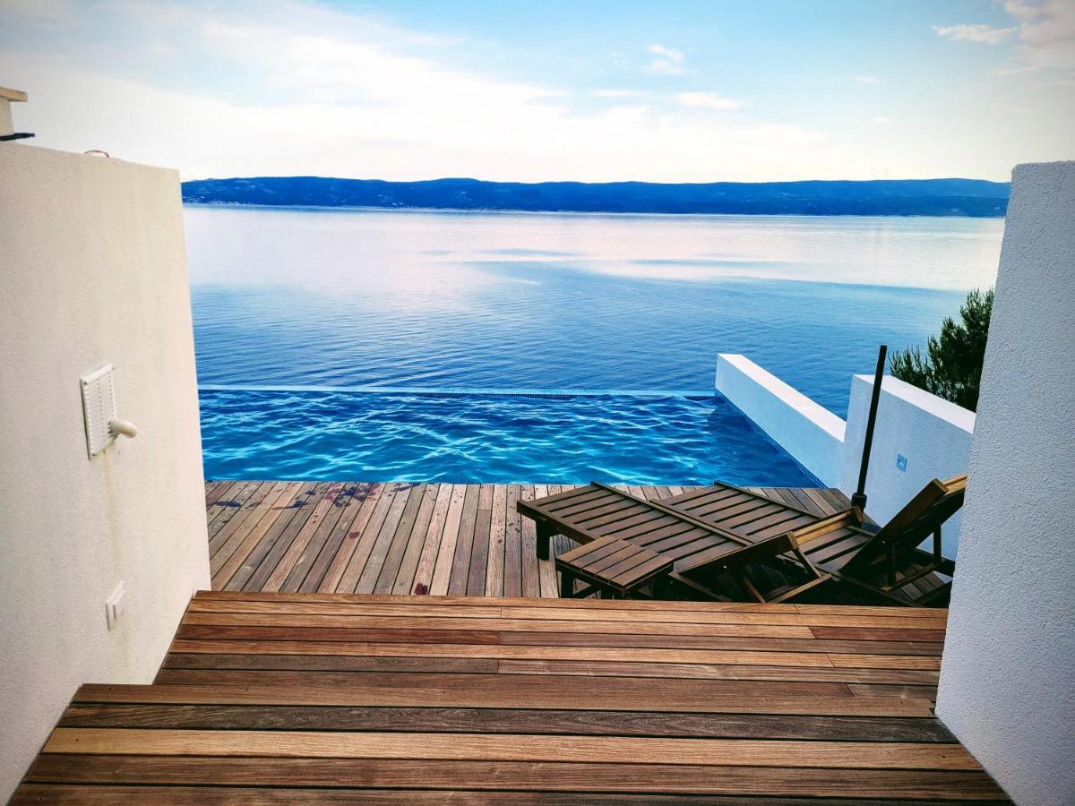Luxury Apartments Villa Ruzmarina With New Heated Infinity Pool And Lounge Area Marusici  Extérieur photo