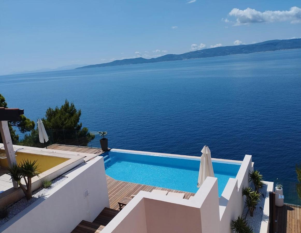 Luxury Apartments Villa Ruzmarina With New Heated Infinity Pool And Lounge Area Marusici  Extérieur photo